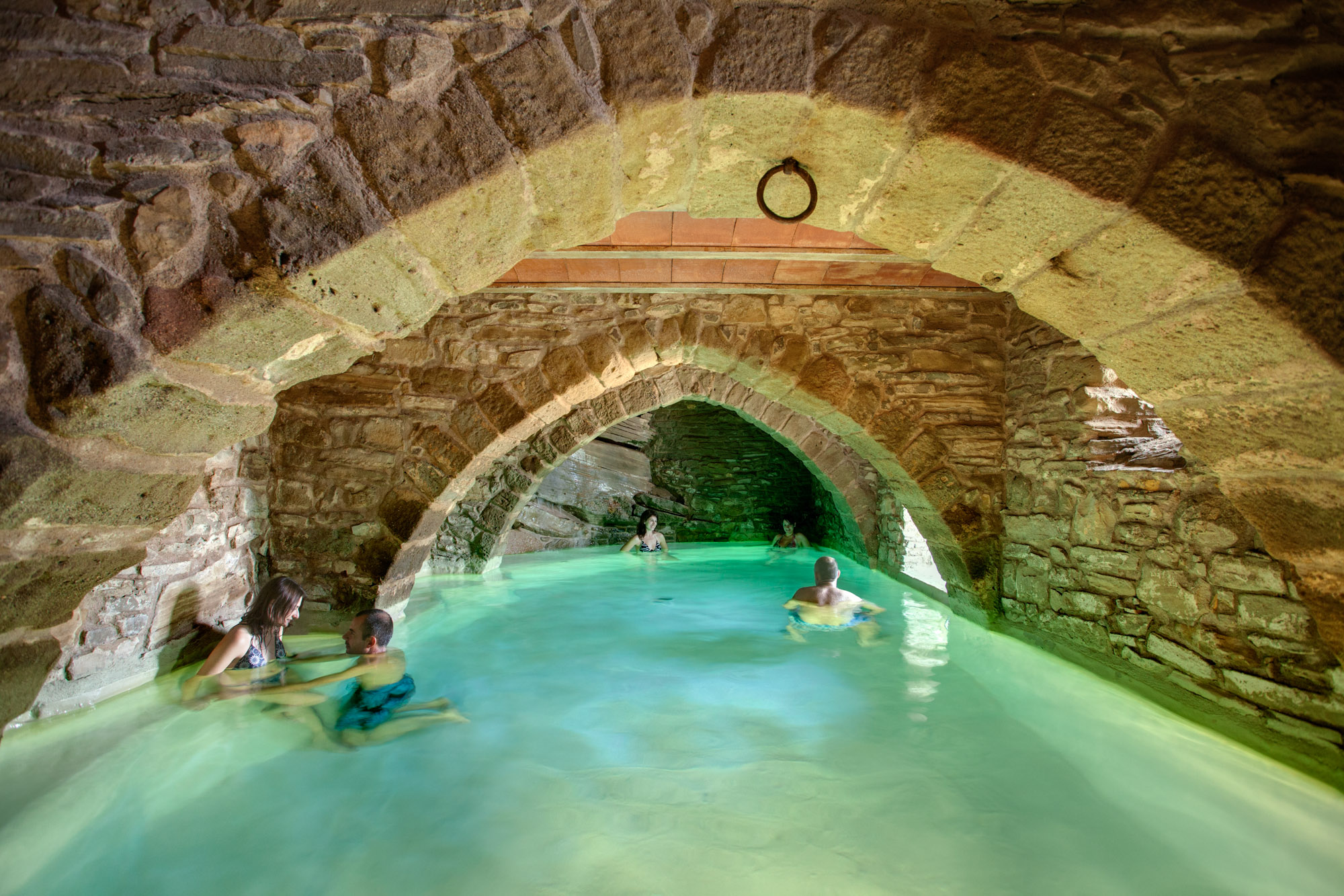 Heated indoor pool